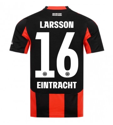 Eintracht Frankfurt Hugo Larsson #16 Prima Maglia 2025-26 Manica Corta Eintracht Frankfurt Hugo Larsson #16 Prima Maglia 2025-26 Manica Corta